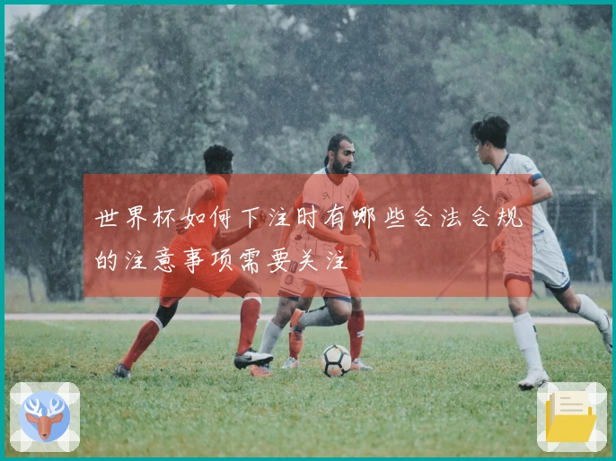 世界杯如何下注时有哪些合法合规的注意事项需要关注